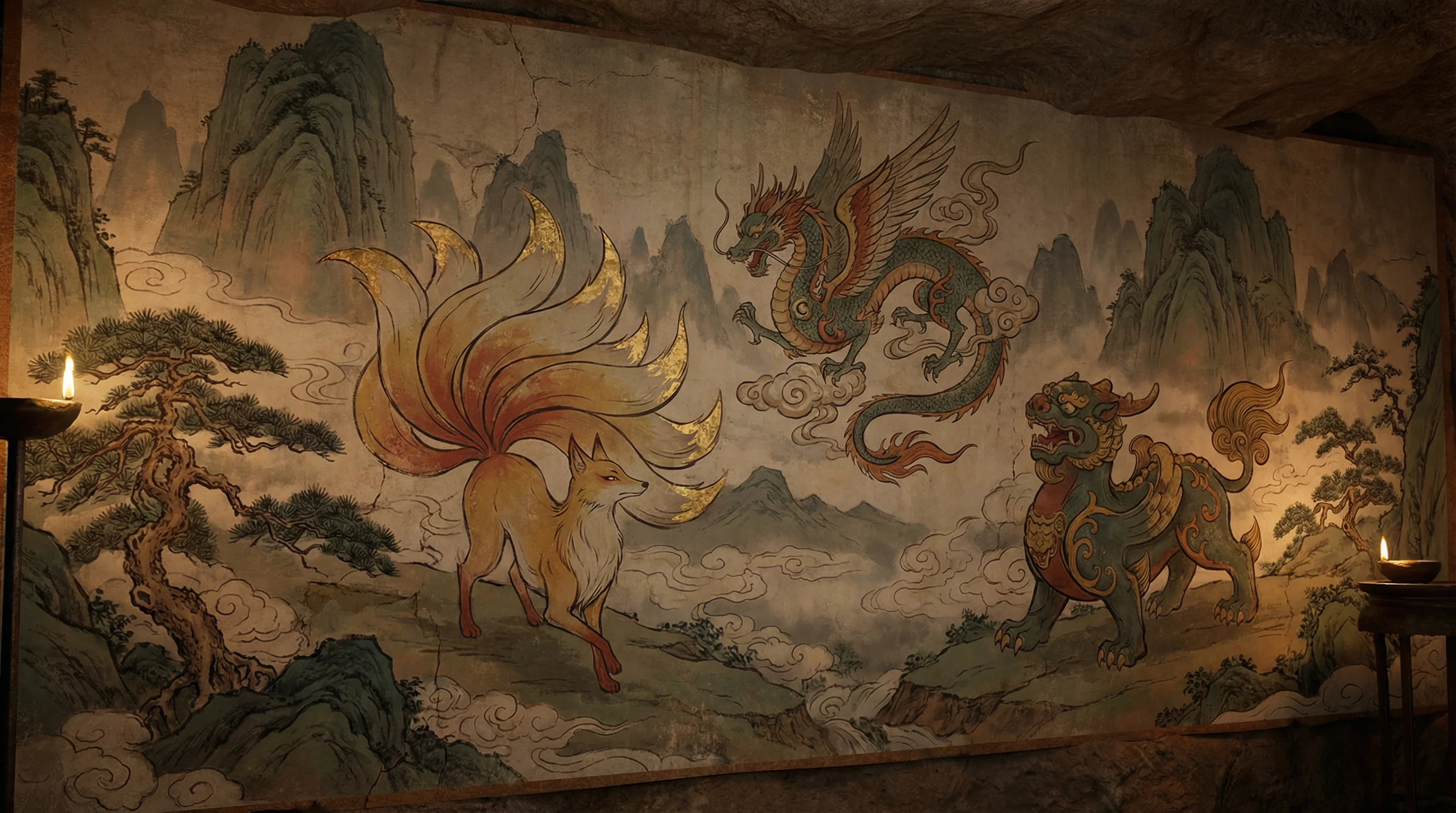 山海经 - 面具侠 上古神兽动漫
